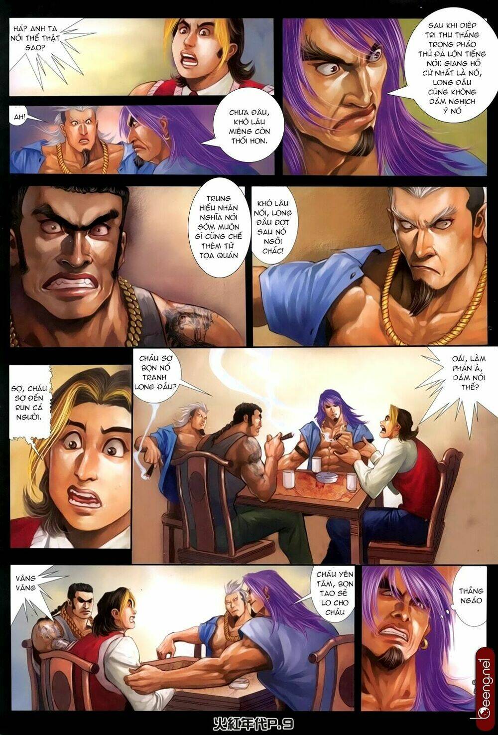 hỏa hồng niên đại hắc cốt đường chapter 176 6