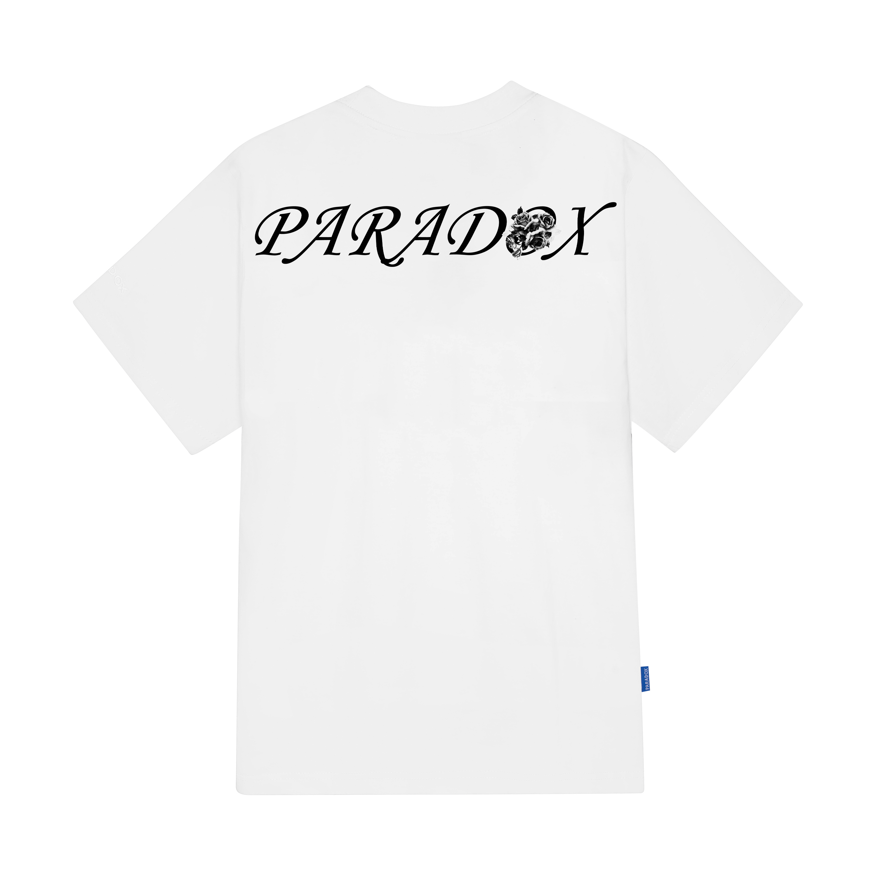 Áo thun form rộng Paradox tay lỡ - Unisex - In hình - ACME - Đen, Trắng