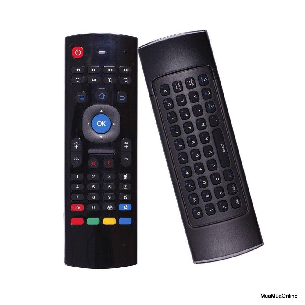 Chuột Bay Kiêm Bàn Phím Không Dây Và Remote Thông Minh Air Mouse Km800 (MX3) Cao Cấp