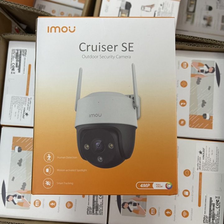 Camera IP WiFi Fullcolor quay quét ngoài trời Imou Cruiser SE 4MP IPC-S41FP hàng chính hãng