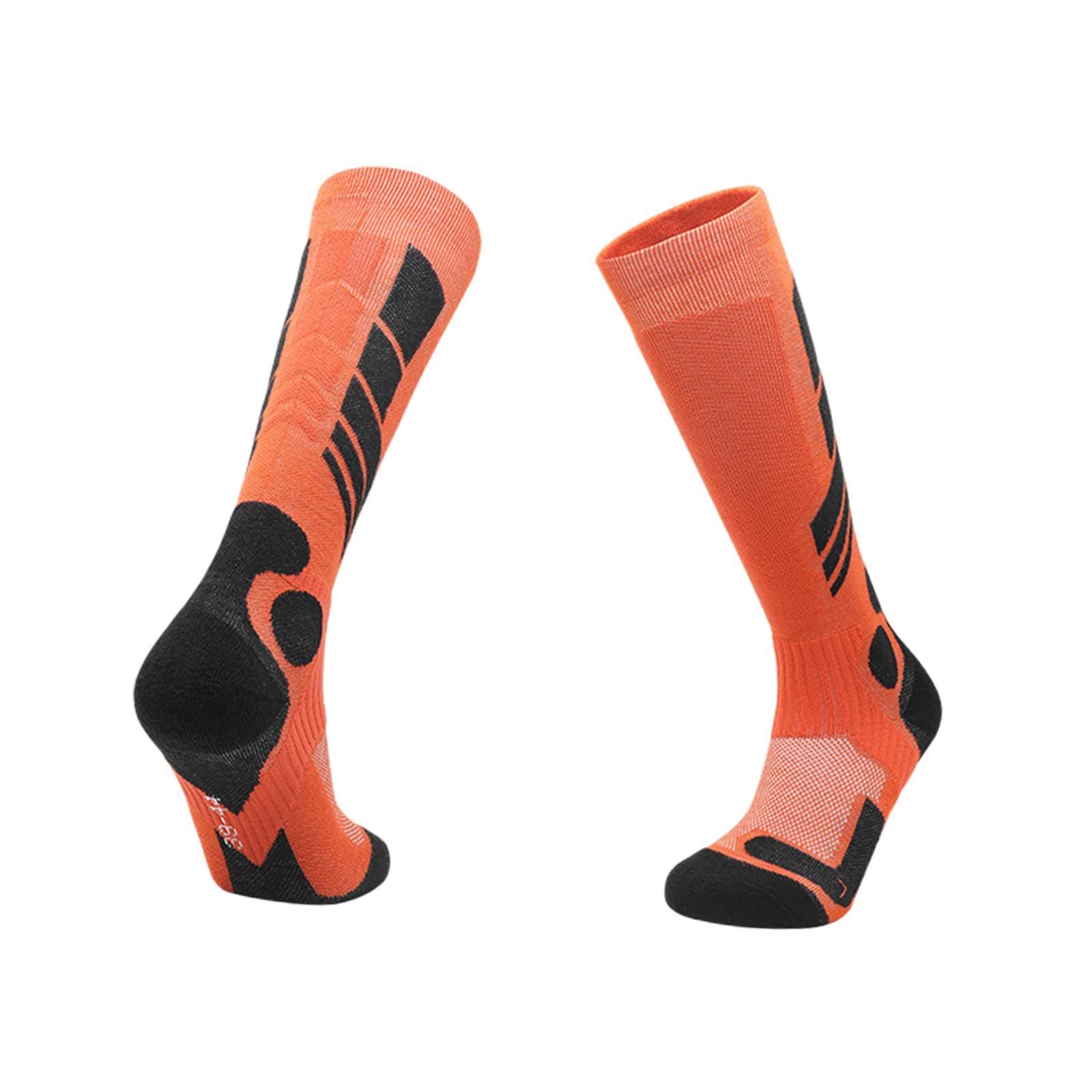 Ski Socks Winter Knee High Socks for Snowboarding Volleyball Mens Women