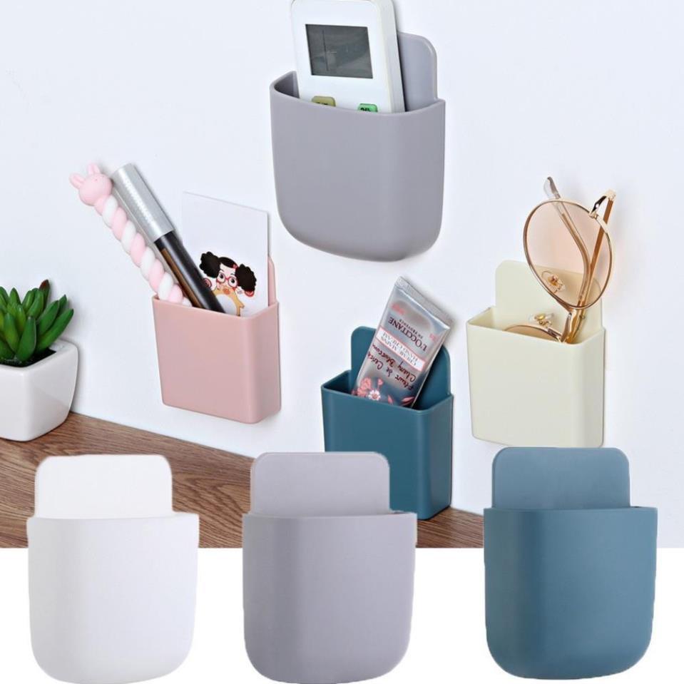 Khay Đựng Điều Khiển, Remot, Để Đồ Dán Tường Siêu Tiện Dụng