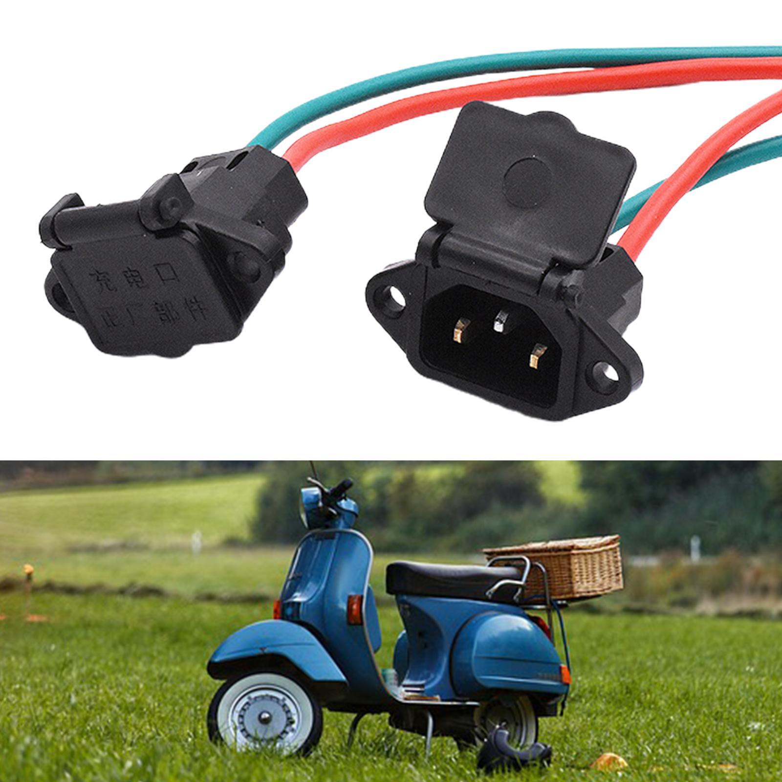 Battery Charging Port Charger Socket Waterproof Spare Parts Durable