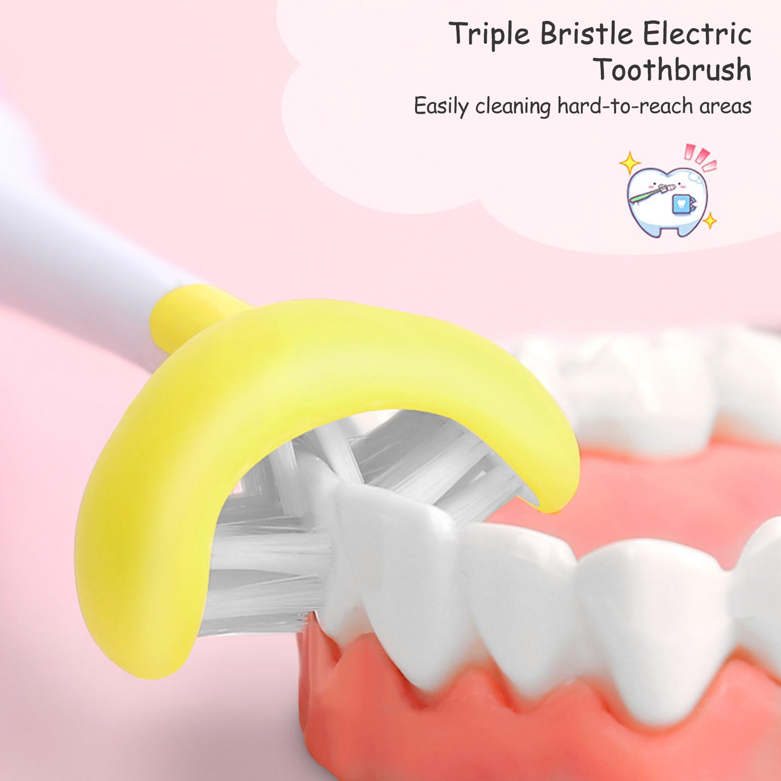 Đầu bàn chải thay thế cho bàn chải đánh răng điện, 3D dành cho trẻ em