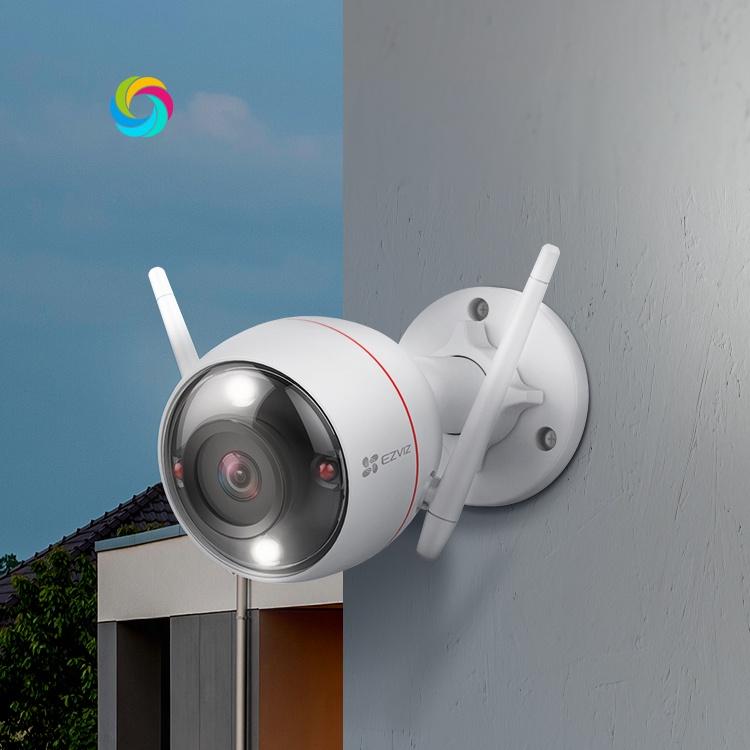 Camera Ezviz C3W Pro 4M - Màu ban đêm- đèn còi báo động-cảnh báo-phân biệt người và xe - Hàng chính hãng