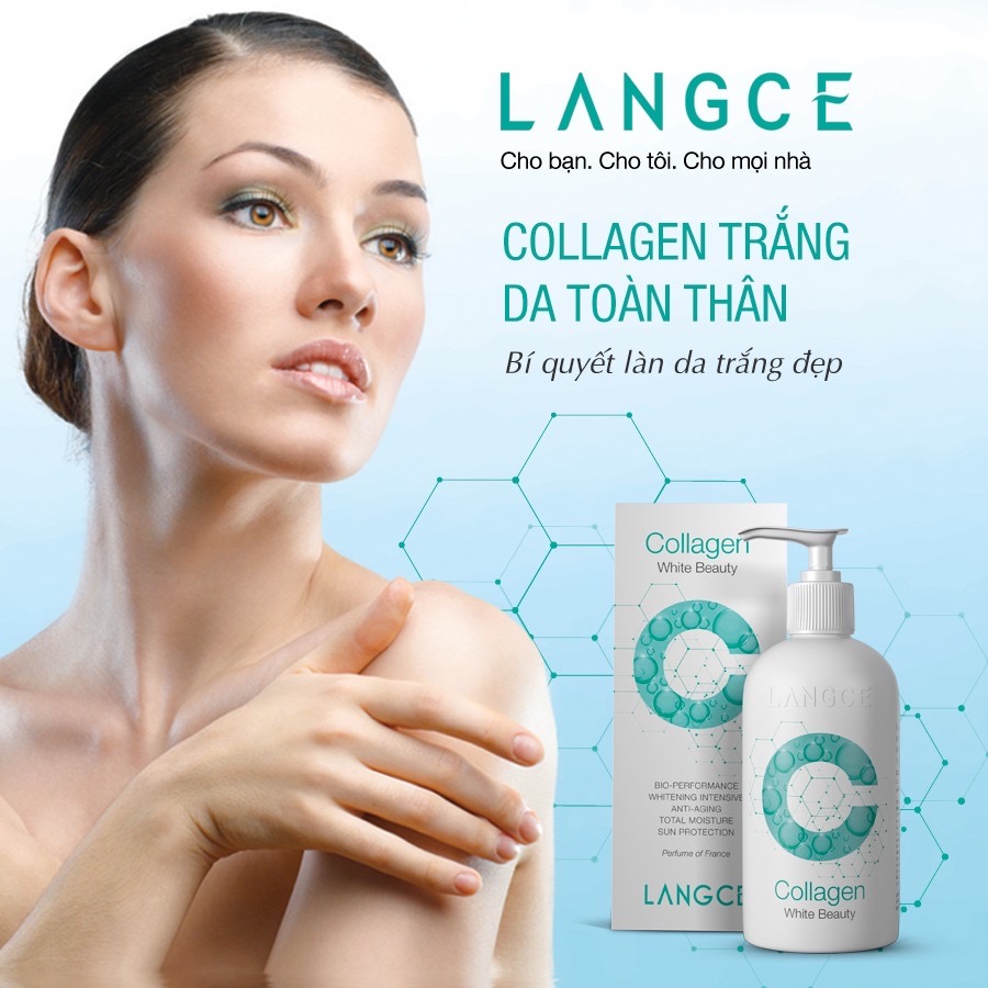 COLLAGEN TRẮNG DA TOÀN THÂN 7 NGÀY 250ml LANGCE