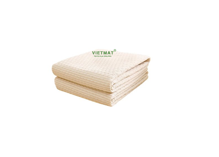 Size 70x100cm - Siêu tấm lót chống thấm cho bé 4 lớp Cotton Organic SUPERMAT