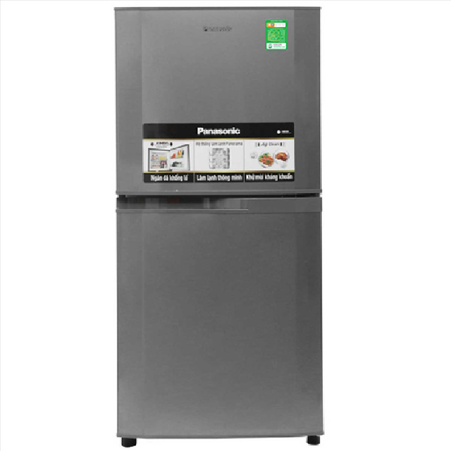 Tủ lạnh Panasonic NR-BJ158SSV2 135 Lít - Hàng chính hãng