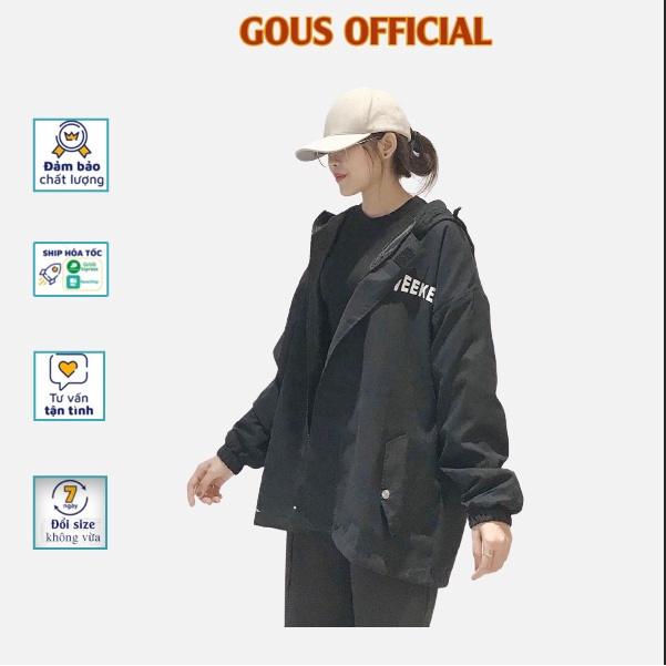 Áo Khoác Nữ Form Rộng Chất Nhung Thái Loại 1 Áo Khoác Gió Dài Tay Unisex Phong Cách Hàn Quốc WEEKEND 1256