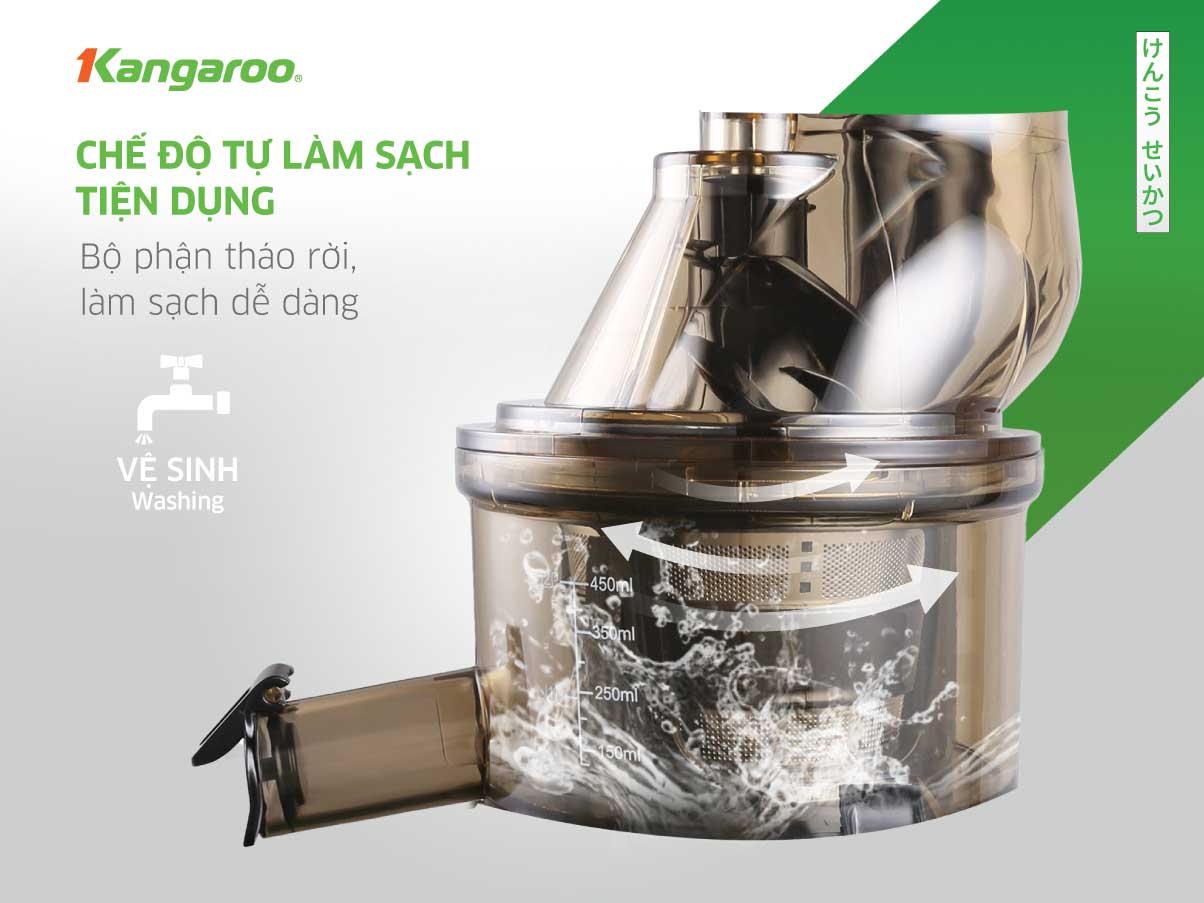 MÁY ÉP TRÁI CÂY KANGAROO KG200SJD1 Hàng Chính Hãng)