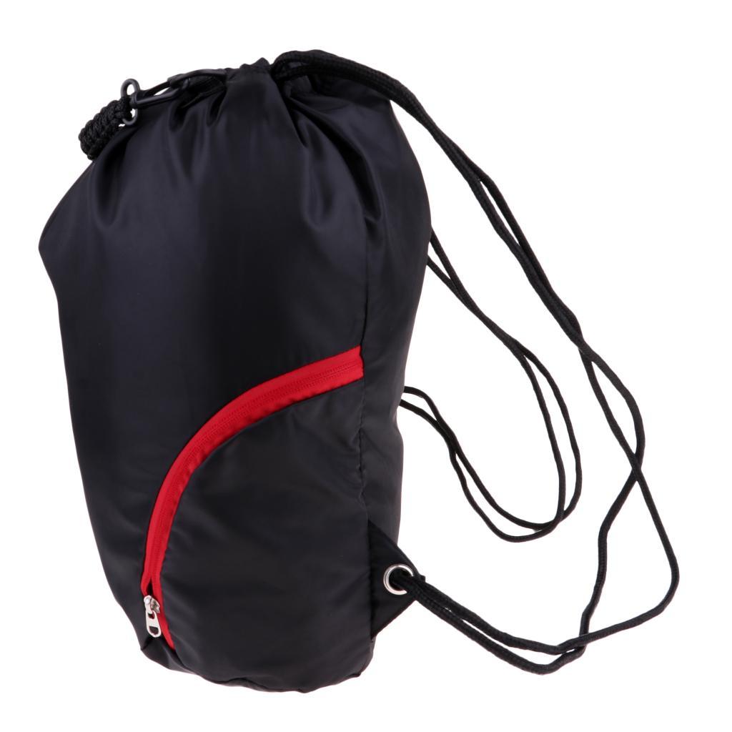 Unisex Bag Drawstring Sack Sport Travel Outdoor Backpack, Waterproof, Soft, Lightweight and Durable
