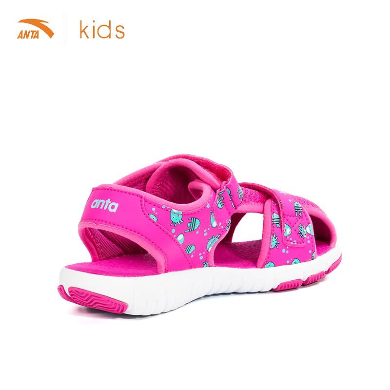 Sandals bít mũi bé trai, bé gái Anta Kids đế chống mài mòn, mặt lưới thoáng khí W31729945