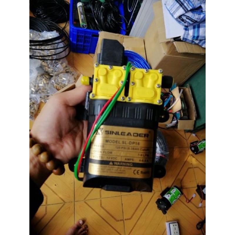 Bộ bơm đôi và nguồn 12v 10A