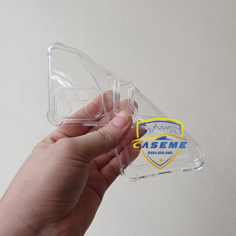 Ốp chống sốc dành cho Samsung Galaxy A32 4G silicon trong suốt cao cấp kèm ngăn ví đựng thẻ
