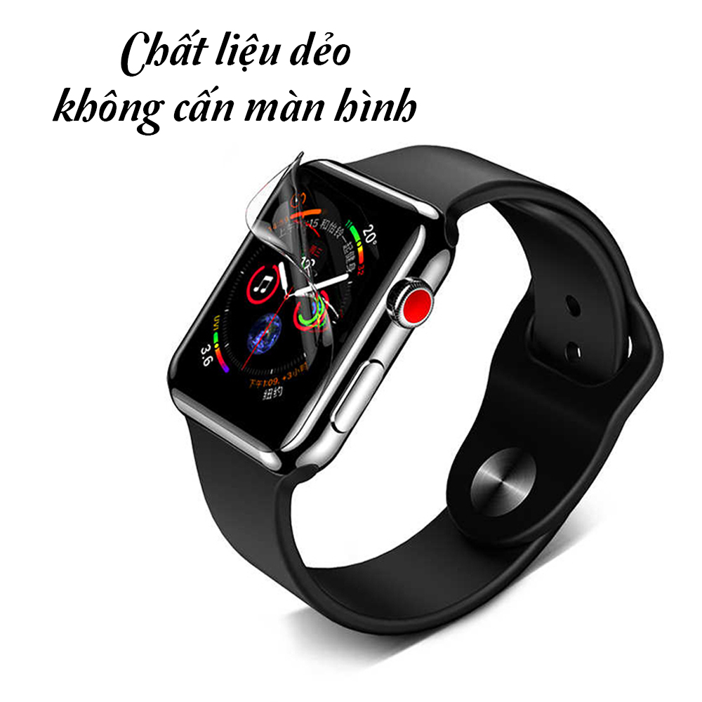 Miếng Dán PPF Dẻo Bảo Vệ Màn Hình, Chống Trầy Xước Cho Đồng Hồ Thông Minh Apple Watch – Hàng Chính Hãng