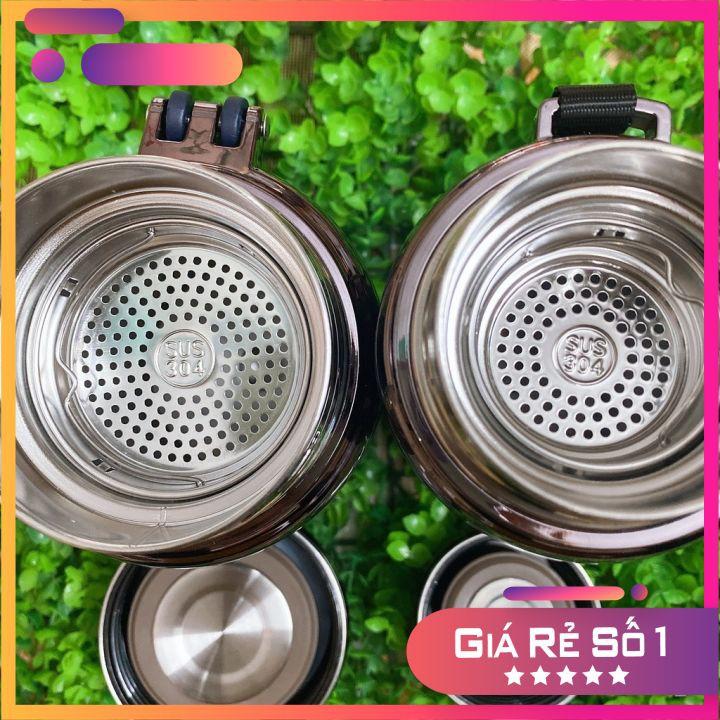 Bình giữ nhiệt kim cương 1lit hàng inox 304 dày đẹp giữ nhiệt 12h