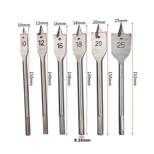 Combo 4 mũi Mũi Khoét gỗ Đuôi Cá