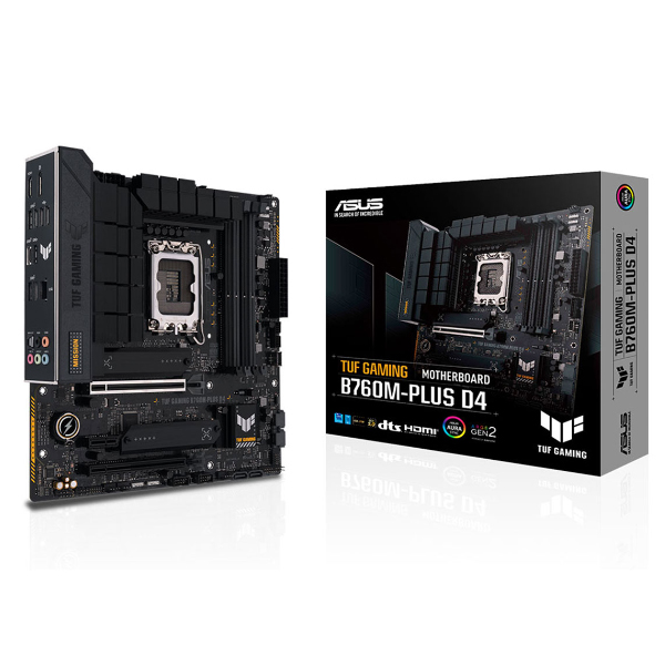 Mainboard Asus TUF GAMING B760M PLUS D4/PLUS WIFI D4/Plus D5/Plus WIFI D5 - Hàng Chính Hãng