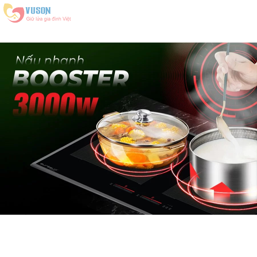 BẾP TỪ Erosun EU-T875G Hàng Chính Hãng