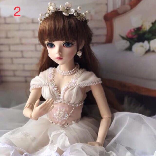 Búp bê bjd mắt thuỷ tinh cao 60cm