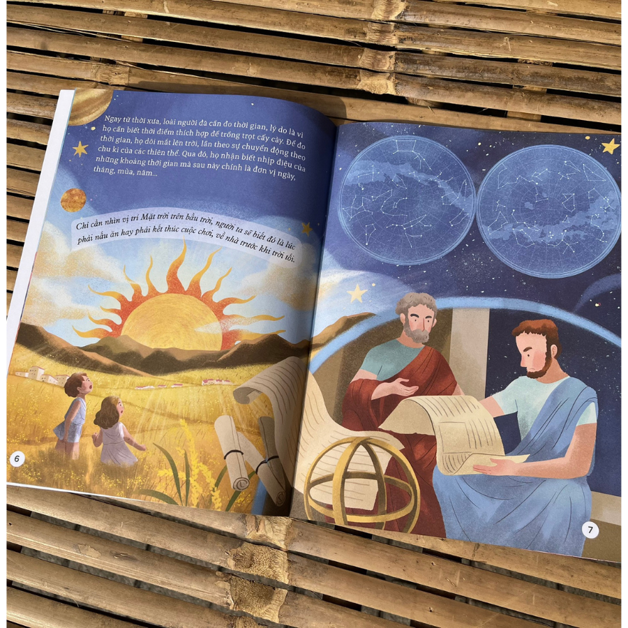 Sách Hành trình khám phá. Làm thế nào để đo thời gian