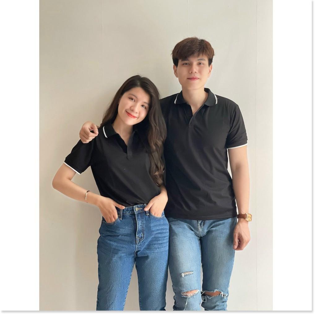 ÁO THUN CỔ TRỤ CẶP ĐÔI,THIẾT KẾ HỌA TIẾT TRƠN NHƯNG RẤT SANG TRỌNG,CHẤT LIỆU VÃI CÓ GIẢN VÀ MỀM MỊN THỜI TRANG KME.STOR