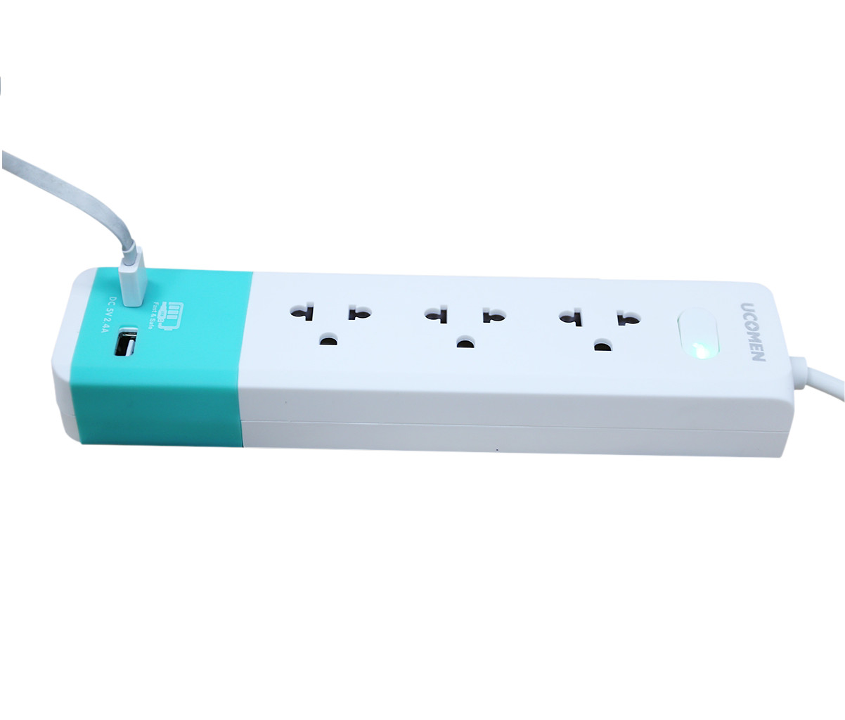 Ổ cắm điện 02 USB Ucomen (Dây 3m)