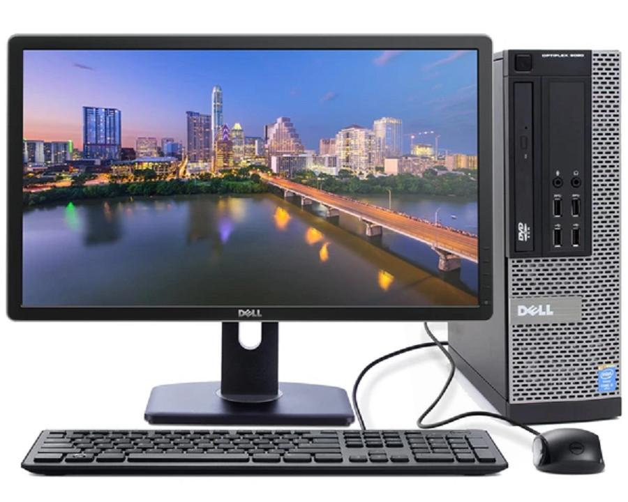 BỘ Máy Tính Đồng Bộ Dell CORE I5-4570/RAM 8GB /SSD 120GB/HDD 500GB và Màn hình Dell 21.5 inch / BÀN PHÍM CHUỘT DELL/BAN DI CHUỘT /USB WIFI - Hàng Nhập Khẩu