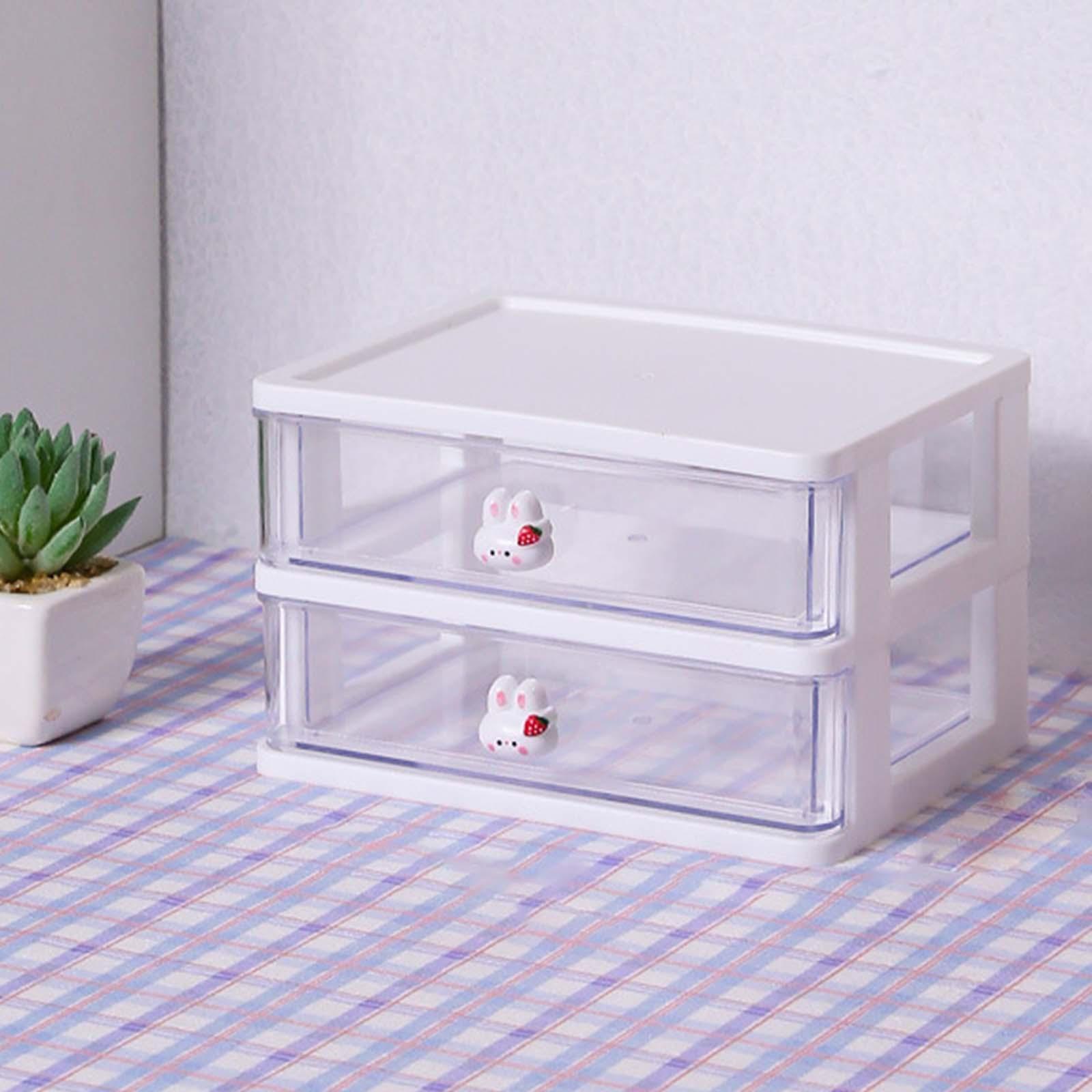 Desktop Drawer Organizer Cosmetic Organiser Case for Dressing Table