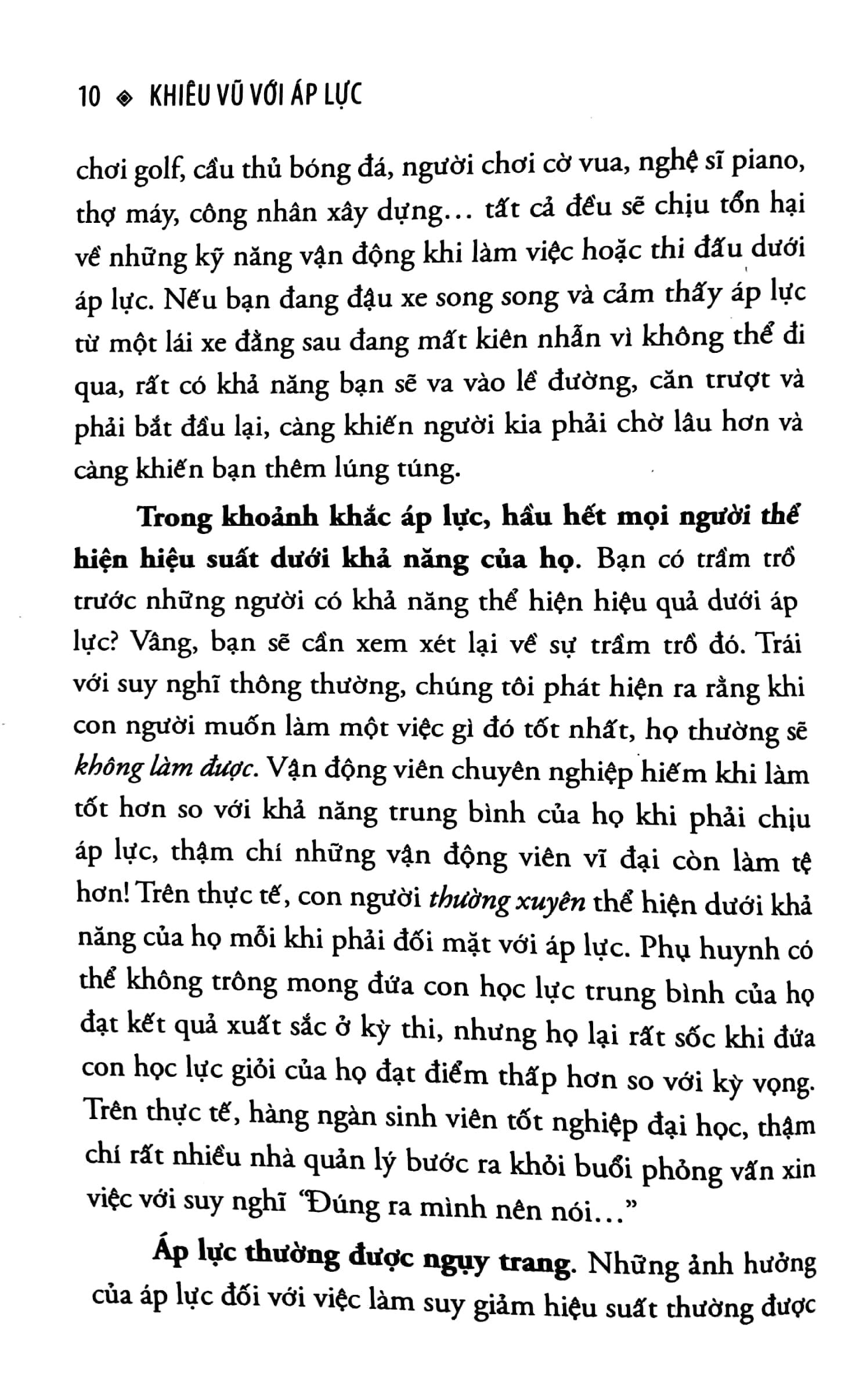 Khiêu Vũ Với Áp Lực