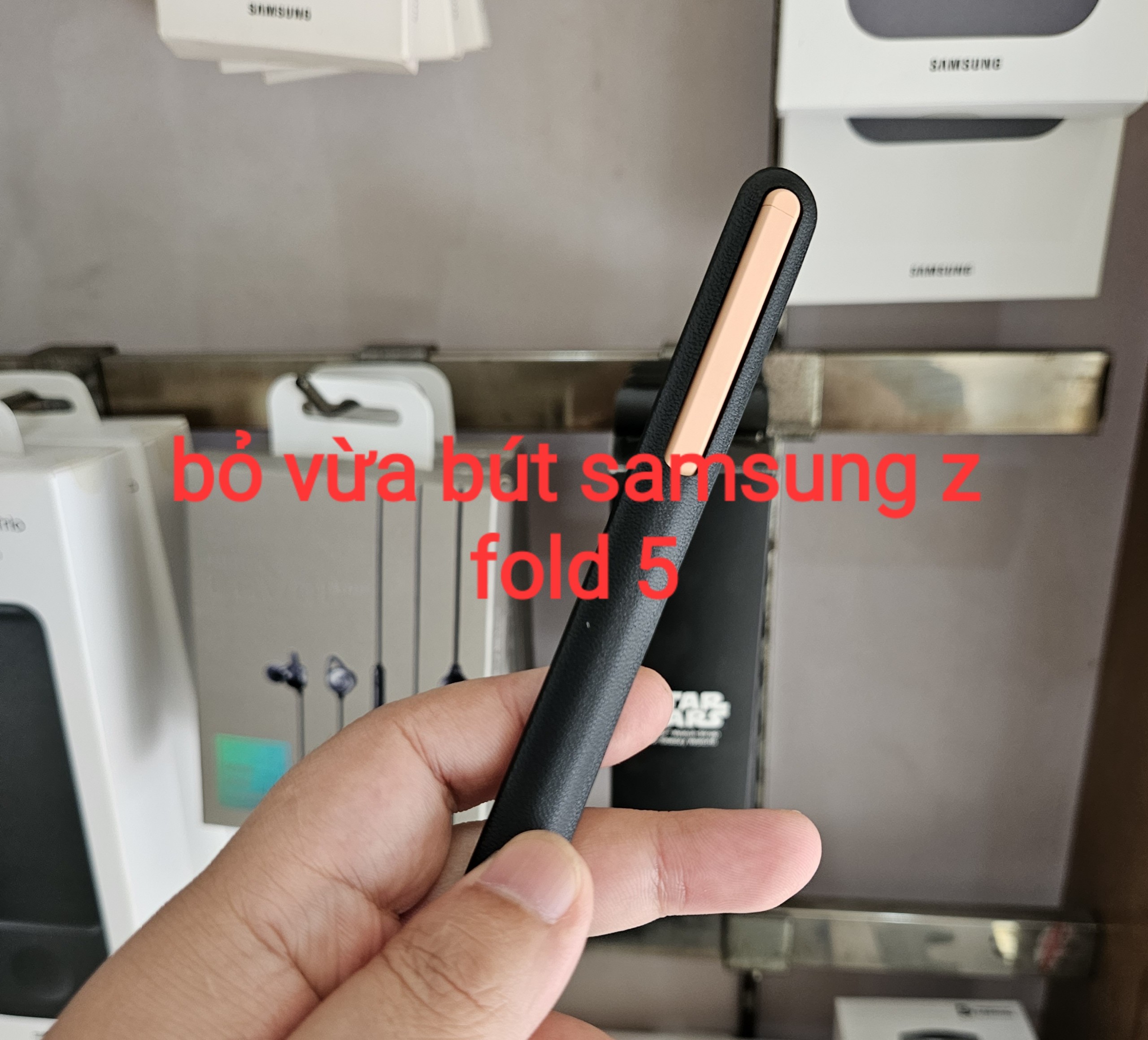 vỏ đựng bút Spen samsung Z Fold 5-Hàng chính hãng