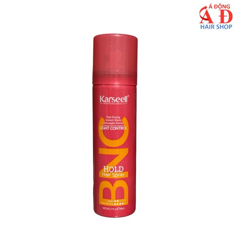 GÔM XỊT TÓC KARSEELL BNC STYLING HAIR SPRAY GIỮ NẾP CỨNG VỪA BỒNG BỀNH