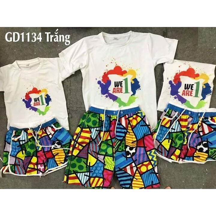 ÁO NHÓM + QUẦN ĐI BIỂN