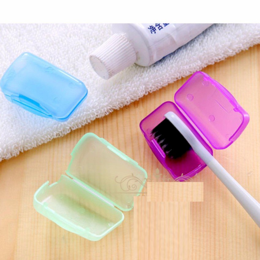 Combo 8 Hộp bọc đầu bàn chải đánh răng - Giao màu ngẫu nhiên