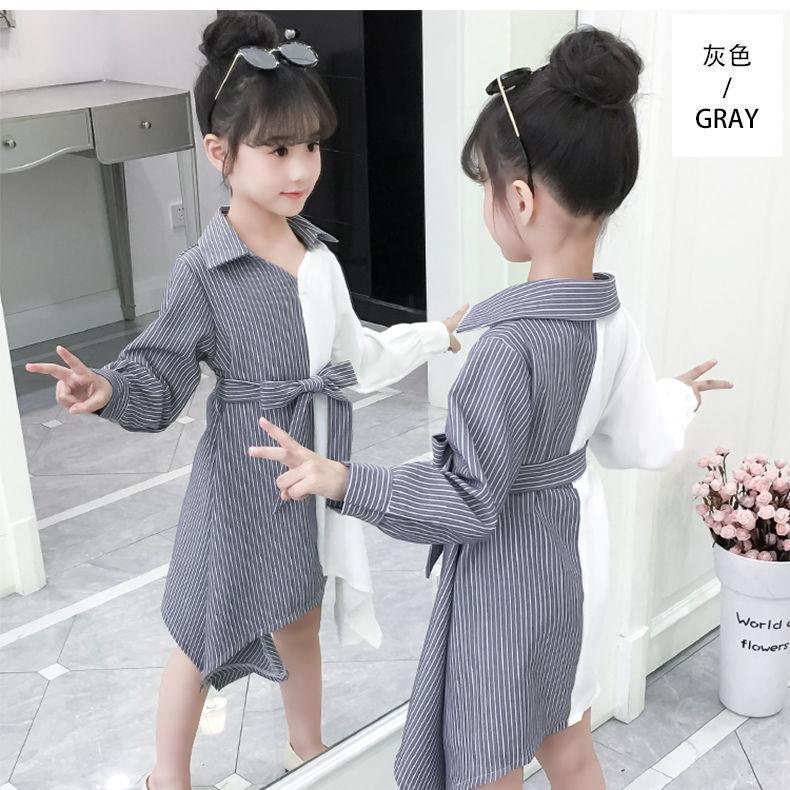 DONGSHOP Cô gái mùa xuân và mùa thu ngắn tay váy 2023 Hàn Quốc phiên bản sinh viên Trung Quốc thời trang công chúa váy thời trang