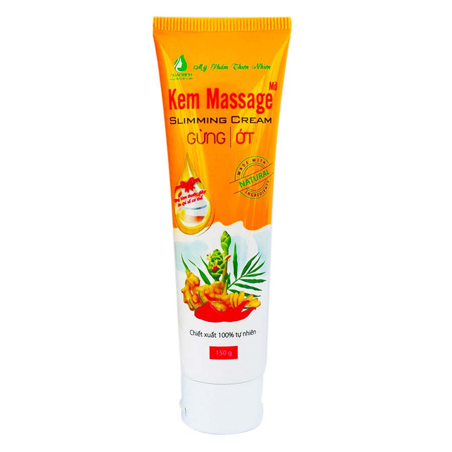 Kem Massage Gừng / Ớt Slimming Cream (150g)