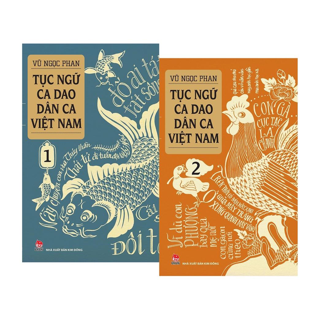 Sách - Tục Ngữ - Ca Dao - Dân Ca Việt Nam ( Lẻ Tập ) - Kim Đồng Sach24h