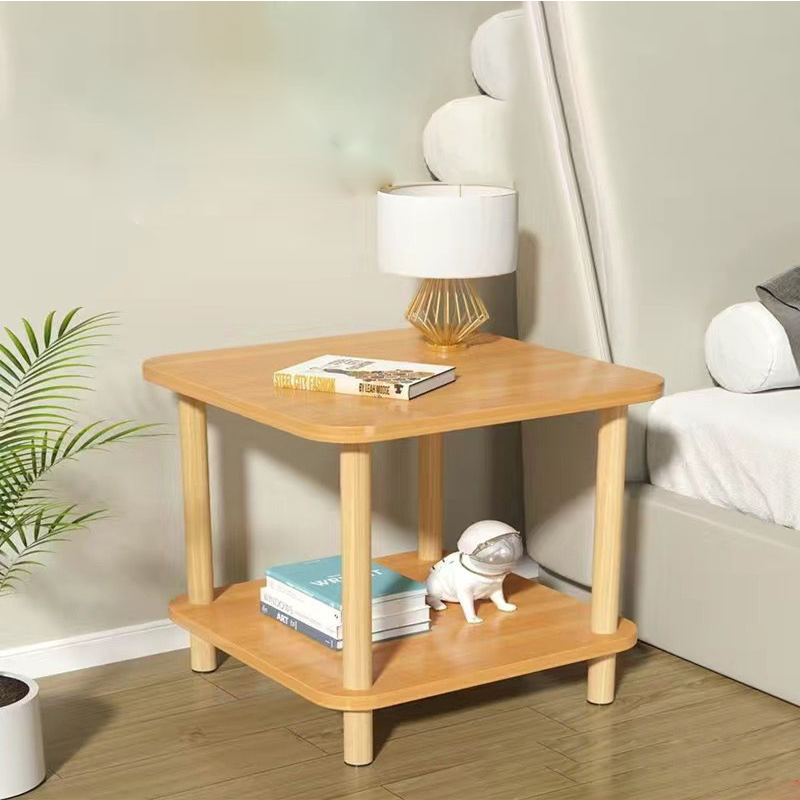Tab đầu giường 2 tầng thiết kế theo phong cách nội thất Module thông minh, Bàn trà vuông 2 tầng phù hợp mọi không gian