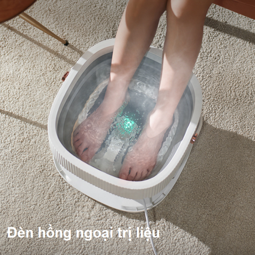 Bồn ngâm chân massage tự động Philips PPM3111F, dung tích 15 lít - Hàng Chính Hãng