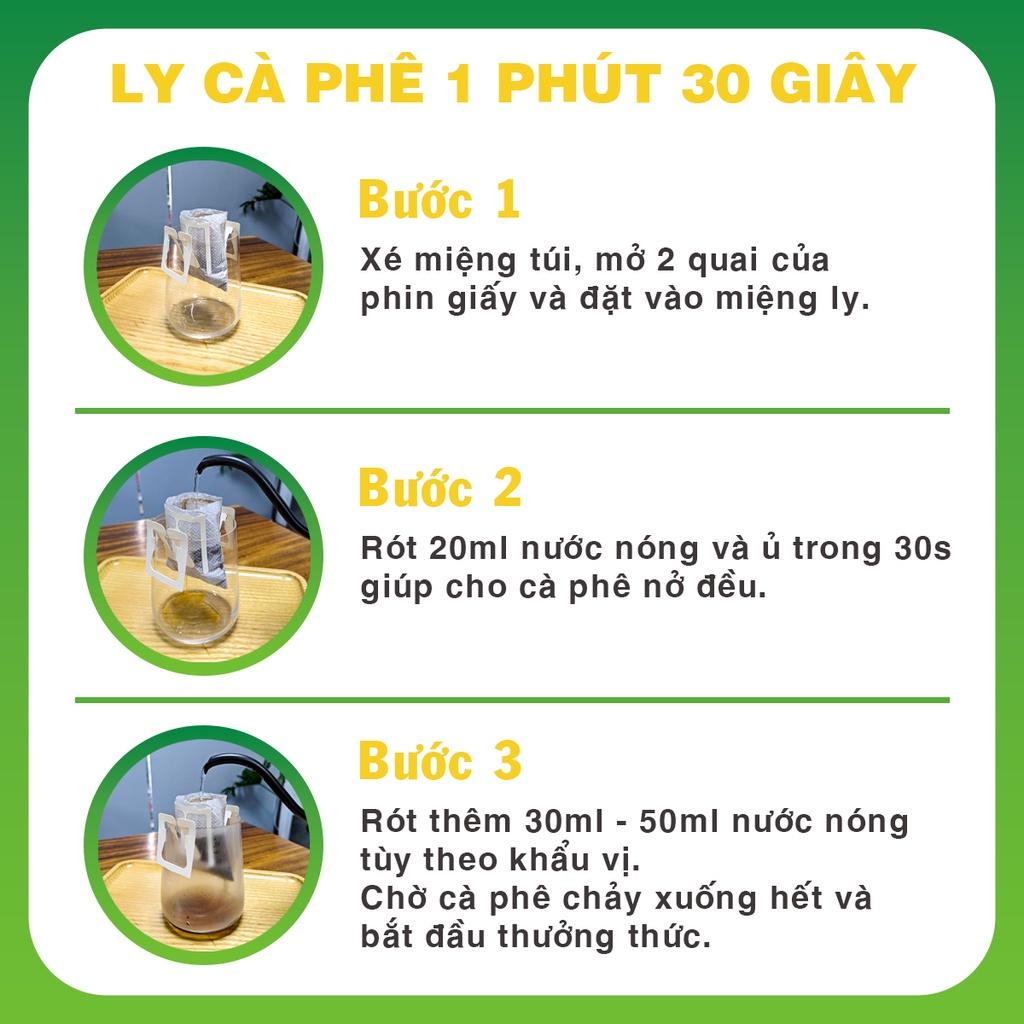 Cà phê phin giấy Laha Special - Laha Cafe - Bịch 10 gói x 15 gram