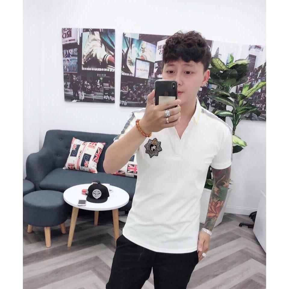 Áo cổ nam áo thun chất cotton cao cấp thời trang TCS 40