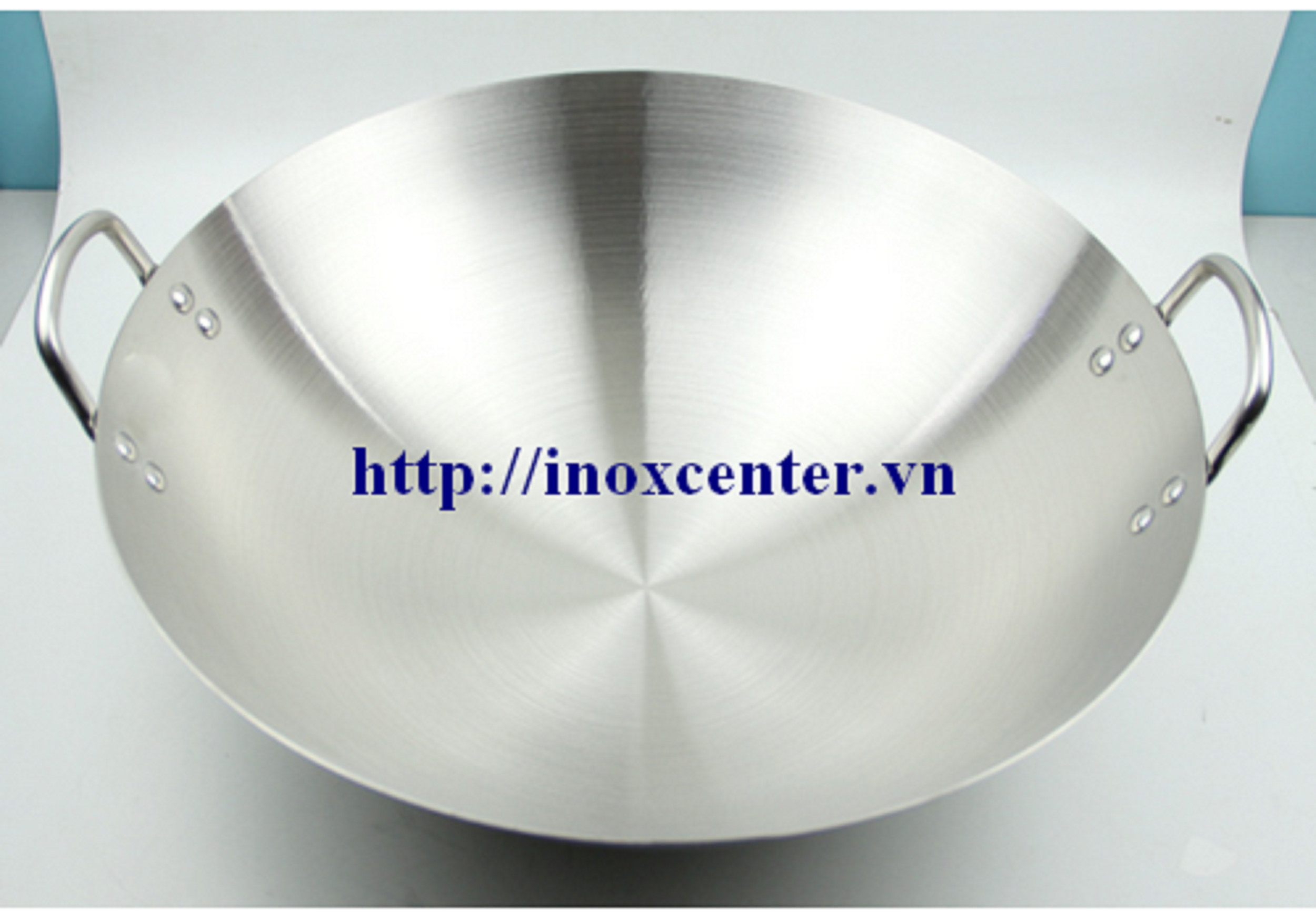 CHẢO INOX 2 QUAI 1 ĐÁY