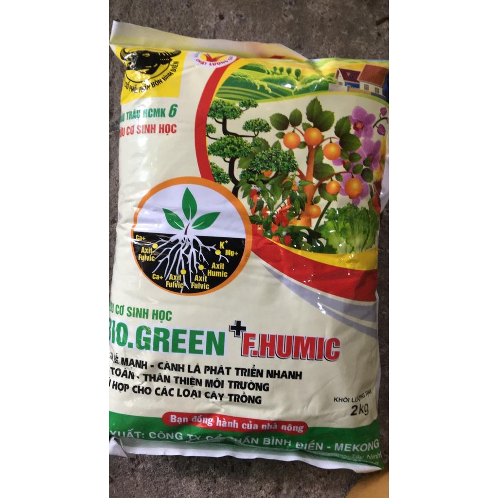 PHÂN BÓN SINH HỌC ĐẦU TRÂU HCMK 6 gói 2 kg