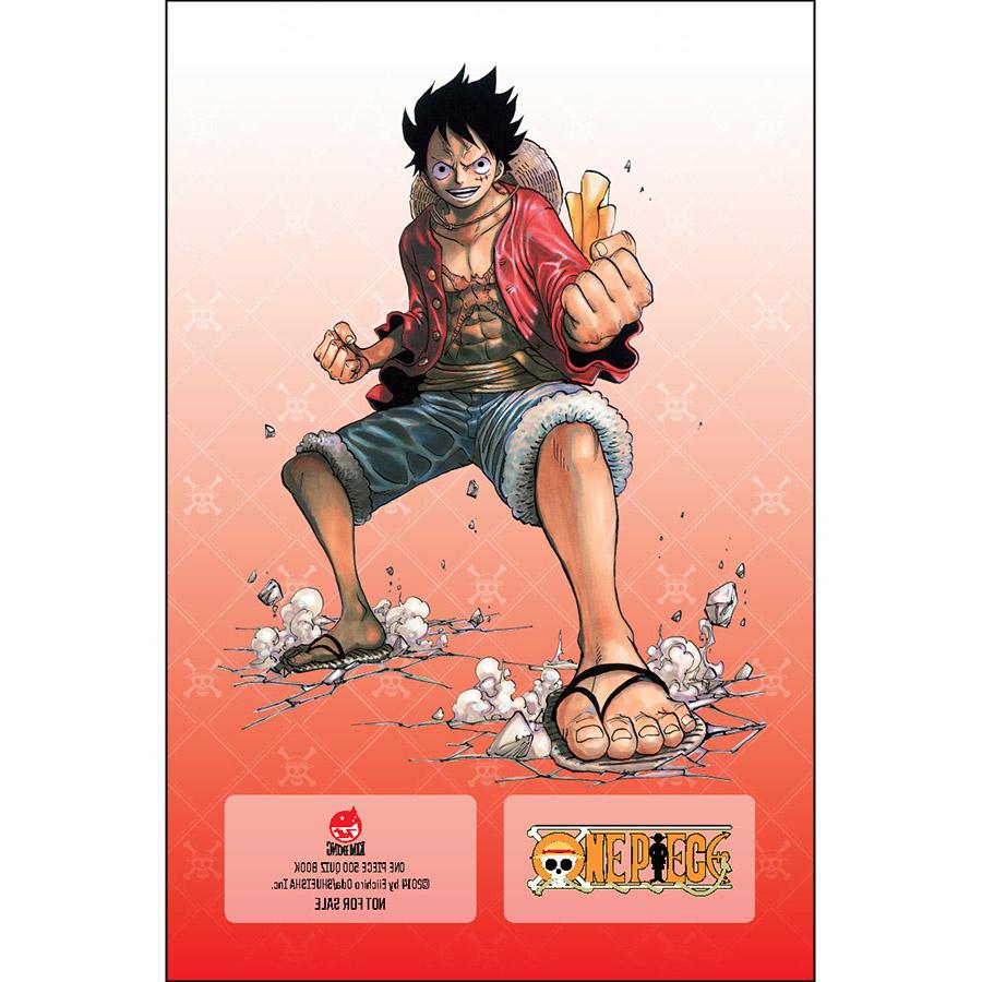 Combo 2 Cuốn: One Piece 500 Quiz Book (Tập 1 + Tập 2)(Tặng Kèm: Standee PVC Luffy)