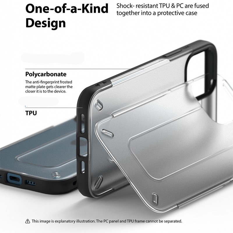 Ốp lưng chống sốc chống vân tay hàng hiệu Ringke UX cho iPhone 12 series - Hàng nhập khẩu