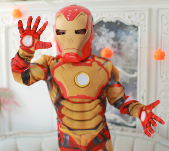 Trang phục hóa trang cao cấp Iron-Man - kèm phụ kiện cho bé