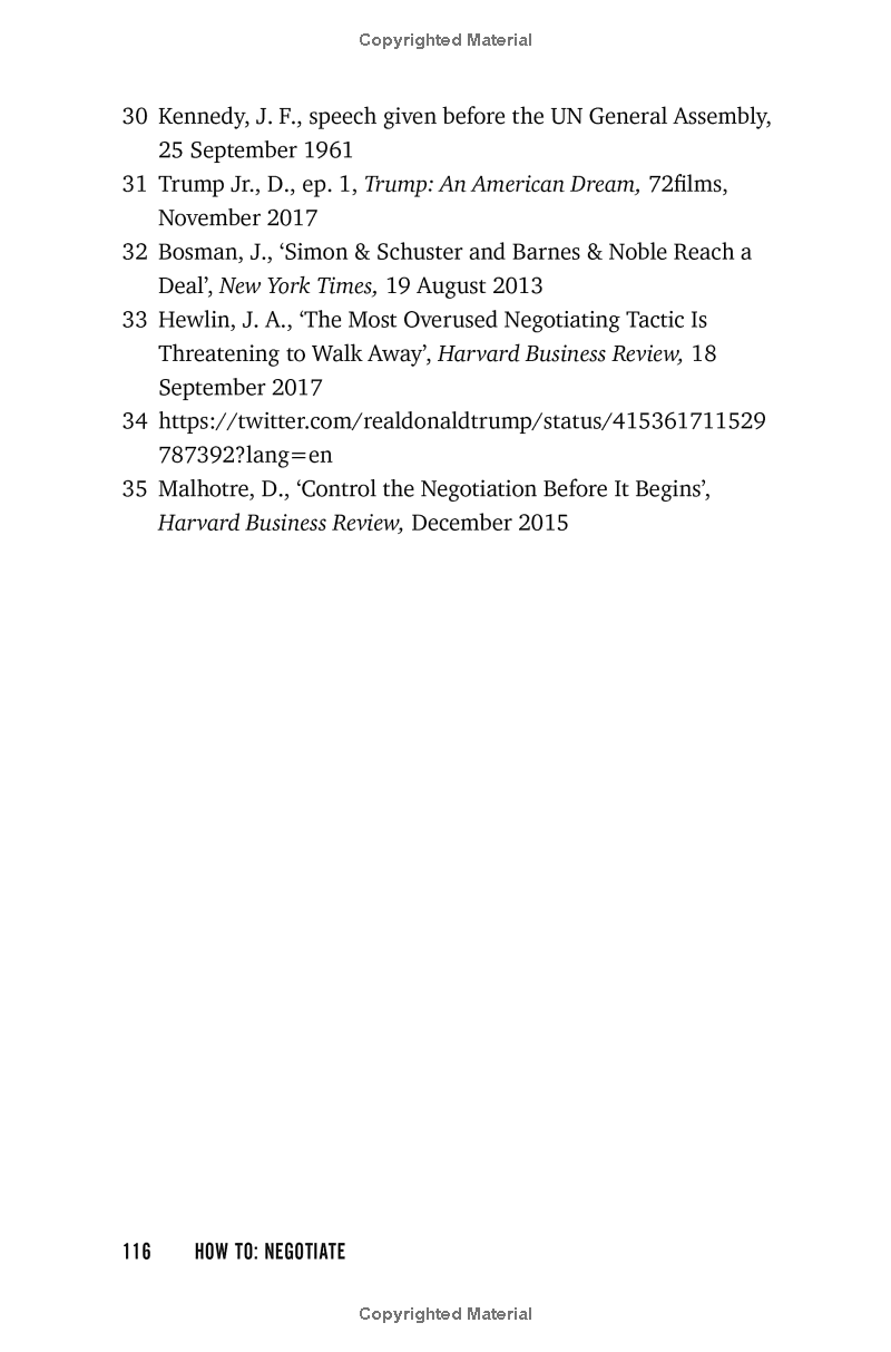 Sách ngoại văn: How To Negotiate (How To: Academy)