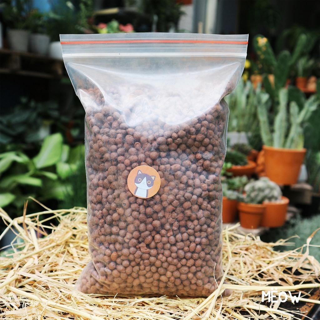 Viên đất nung Popper size 2-5mm túi 400gr | Thoát nước, thoáng khí cho sen đá, xương rồng, cây thủy sinh