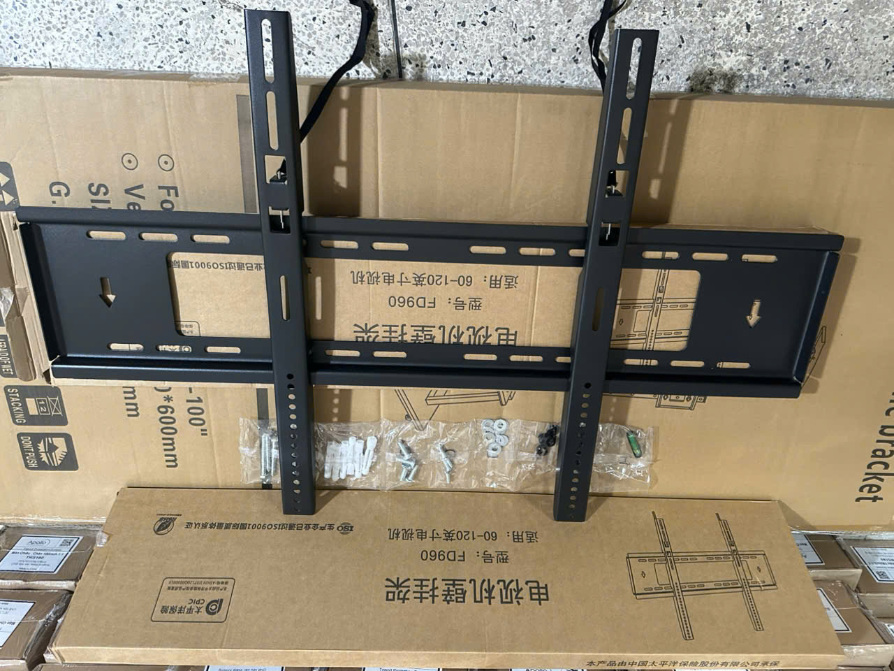 Giá treo tivi treo được tivi 60- 120 inch  cố định D960 chịu tải trọng tới 200 kg - Hàng nhập khẩu
