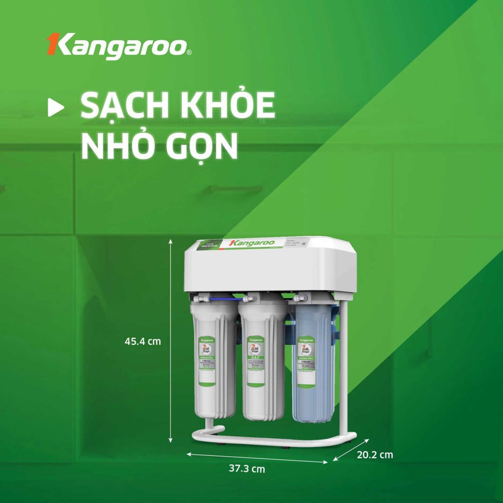 Máy lọc nước Kangaroo chân quỳ KGRP68EC - Hàng chính hãng